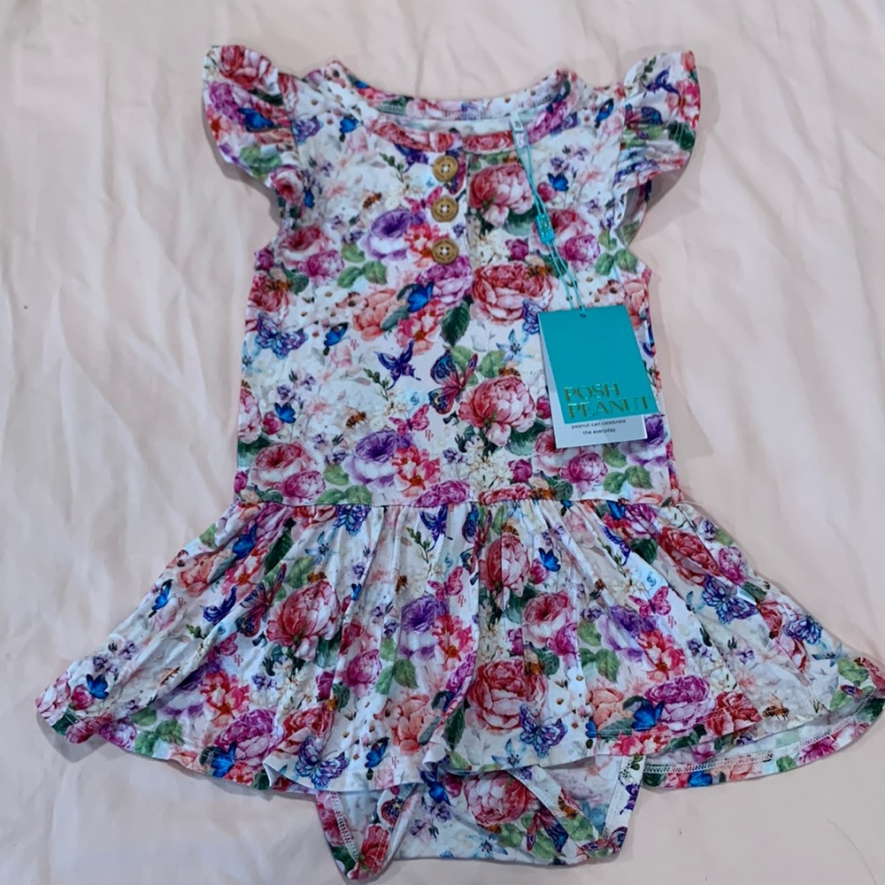 NWT - Posh Peanut Roomper 18-24mos
